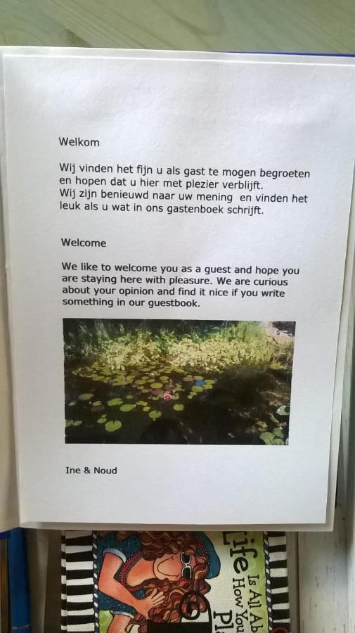 Vakantiehuisje Achter Odiliapeel Exterior foto